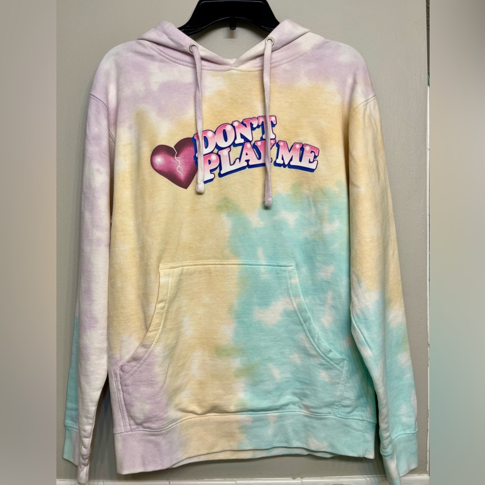 BSR by Samii Ryan Tie Dye Hoodie “Don’t Play Me” – Size Small, NWOT
